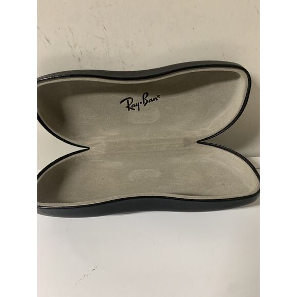 Ray-Ban‎ Black Hard Side Aviator Clamshell Eyeglass Sunglasses CASE ONLY - Picture 2 of 3